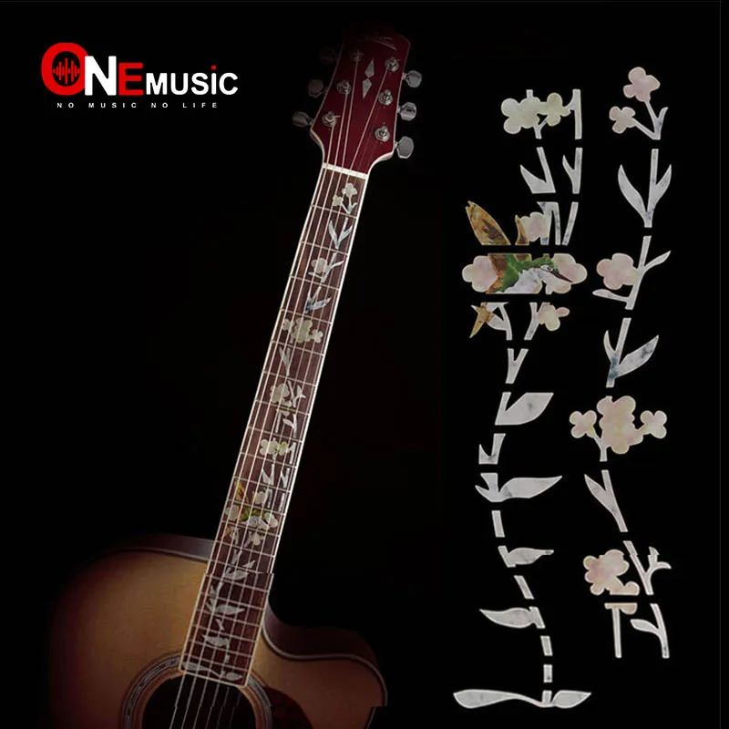 Schöne Fretboard Marker Aufkleber Aufkleber Shell Inlay für Gitarre Zubehör Schöne Fretboard Marker Aufkleber Aufkleber Shell Inlay für Gitarre Zubehör