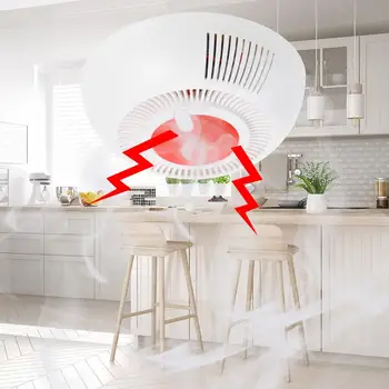 

Smokehouse Combination Independent Smoke Fire Alarm Home Security Wireless Smoke Detector Alarm Fire Protection