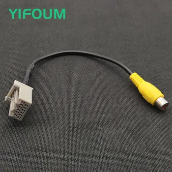 

YIFOUM 12Pin Original Video Input Switch Reverse Camera RCA Adapter Cable For Honda Inspire Accord 10th 2017-2018