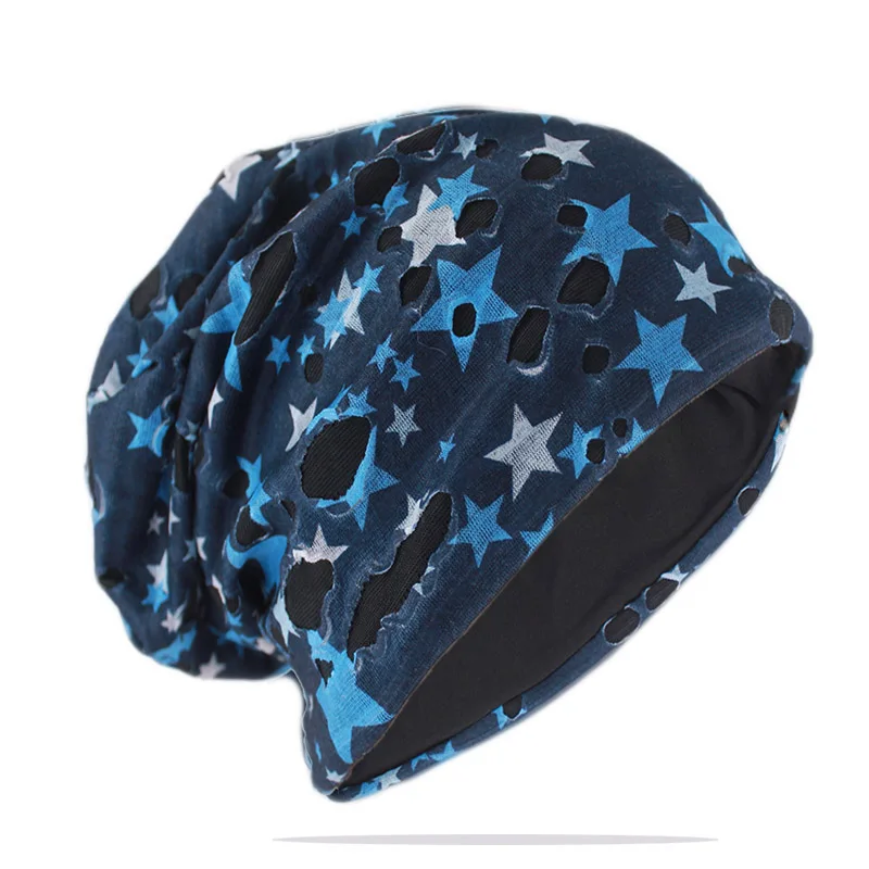 Neue Hip-Hop-Mode erwachsene Männer Frauen Stern Mützen Schädel Frühling Herbst warme Hut Kappen Polyester Unisex Marke Gorras Motorhaube Verkauf – Detail 6