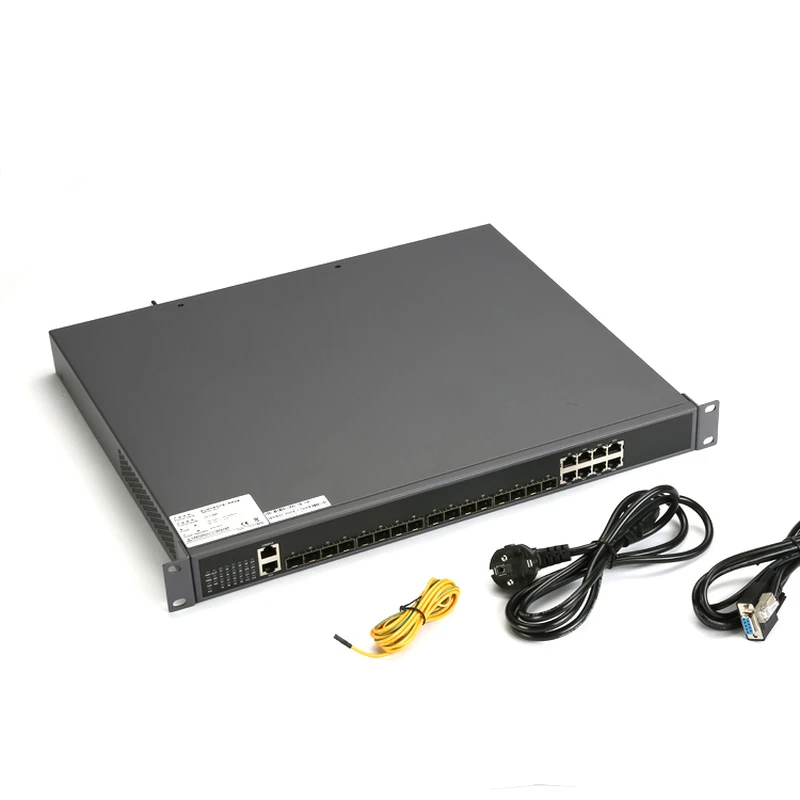 8 GPON порт OLT с максимальным коэффициентом разделения 1:128 PON для FTTH 1000BASE C +/C + (2 5G)