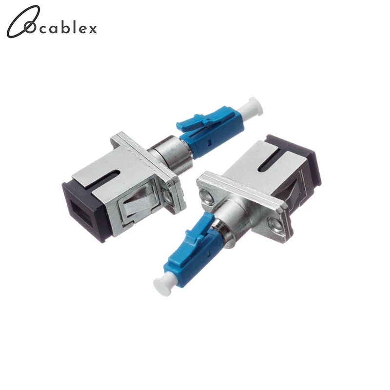 2 шт./лот SC Female to LC Male для оптического FiberSingle Mode волоконно оптический адаптер LC/UPC