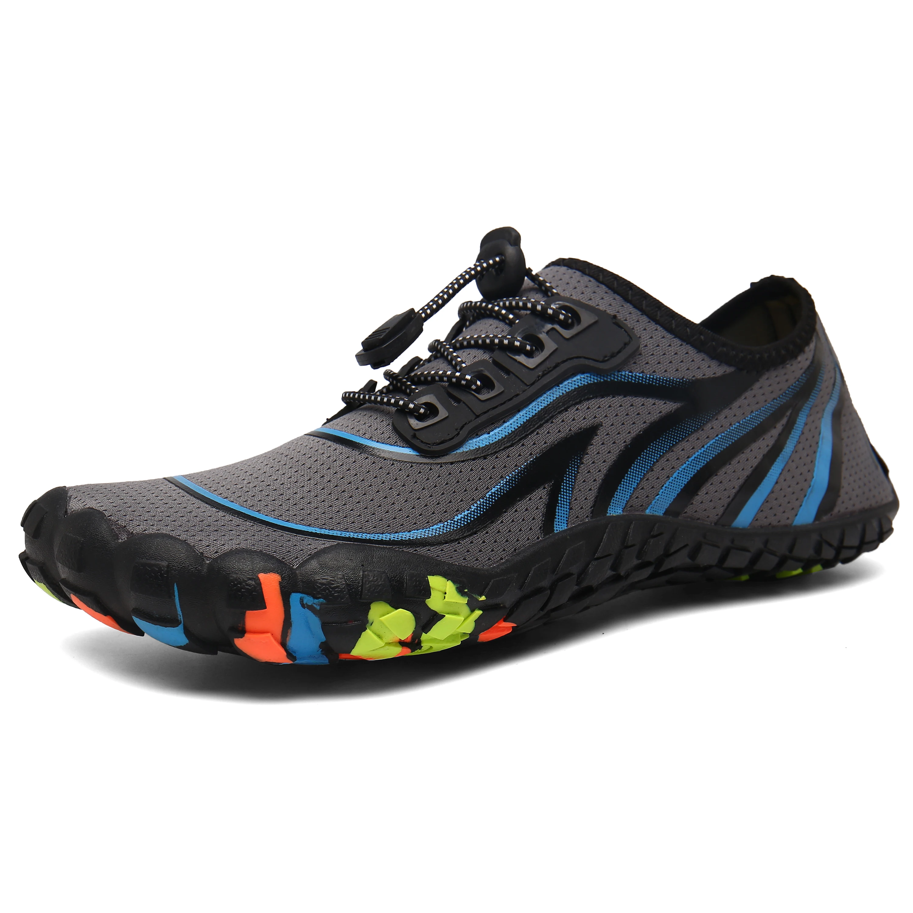 New Adult Wading Shoes Aqua Shoes Men's Hiking Five-Finger Riding Women Outdoor Hiking 36-46#