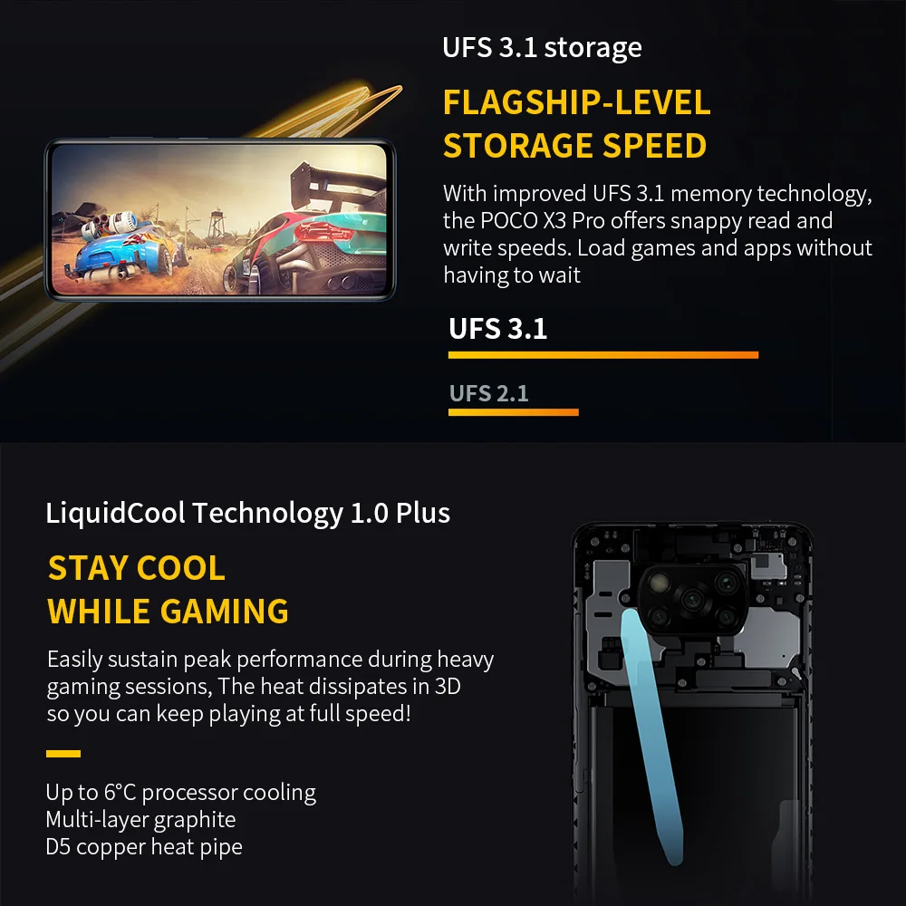 Xiaomi-Smartphone POCO X3 Pro versión Global, 6GB + 128GB/8GB + 256GB, 860 Snapdragon, pantalla DotDisplay de 120Hz, cargador rápido de 33W, cámara IA, NFC - Imagen 5
