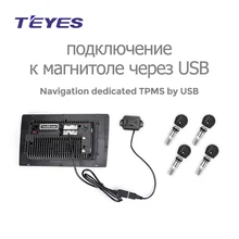 Tire-Pressure-Monitoring-System Navigation Tpms Car Teyes Auto Wireless for Dvd-Player