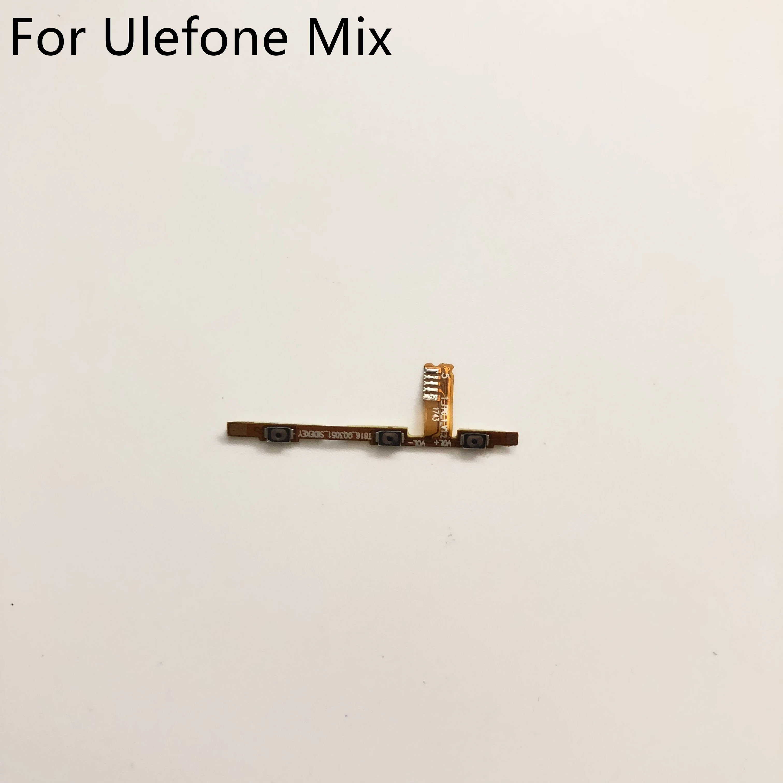 Бывший в употреблении телефон с кнопкой громкости гибкий кабель FPC для Ulefone Mix 4 Гб
