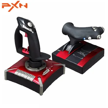 

PXN 2119 Wired Game Joystick With 7-Axis 8-Way Key Widget Caps 16 Separate Movement Control Keys Rocker throttle separation