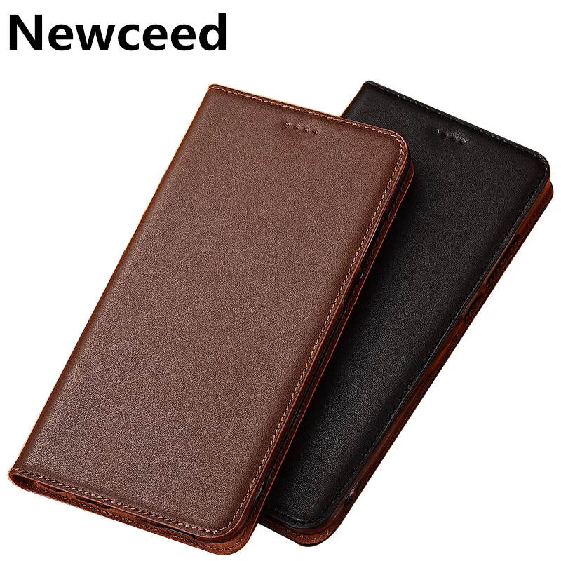 

High quality cow split leather phone case credit card slot for OnePlus 6T/OnePlus 6 phone cover case standing leather funda