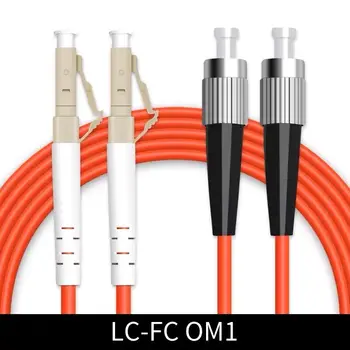 

5pcs/lot Multimode LC-LC fiber patch cord Fiber Patch Cable UPC LC-ST MM Optical Fiber jumper Duplex