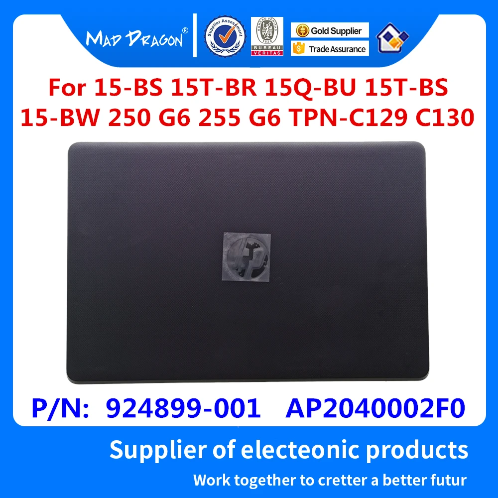 Новинка для HP 15 BS015DX BS 15T BR 15bu q 15t bs BW 250 G6 255 TPN C129 LCD задняя крышка 924899 001 AP2040002F0|Сумки и