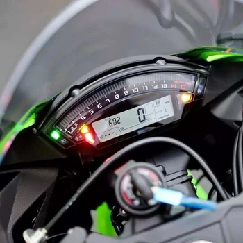 

Speedometer Case Odometer Gauge Instrument Meter Cover Tachometer Housing for Kawasaki ZX-10 ZX10R 2011 2012 2013 2014