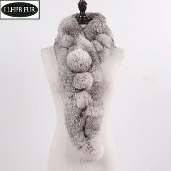 

Hot Sale Winter Genuine Rabbit Fur Scarves Women 100% Natural Real Rabbit Fur Ring Scarf Warm Lady 100% Real Rabbit Fur Mufflers