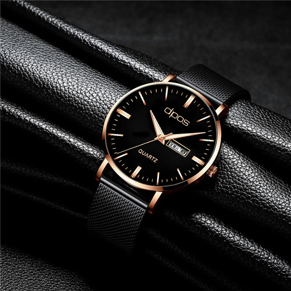 

Top Brand Elegant Men Watches 2019 Luxury Men Sports Military Quartz Wristwatch Stainless Steel Waterproof Relogio Masculino