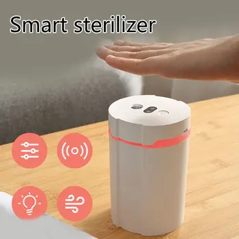 

Creative Smart Sensor Mini Portable Atomizer Humidifier Alcohol Dispensor Touchless Sanitizer Dispenser for Home Office Househol