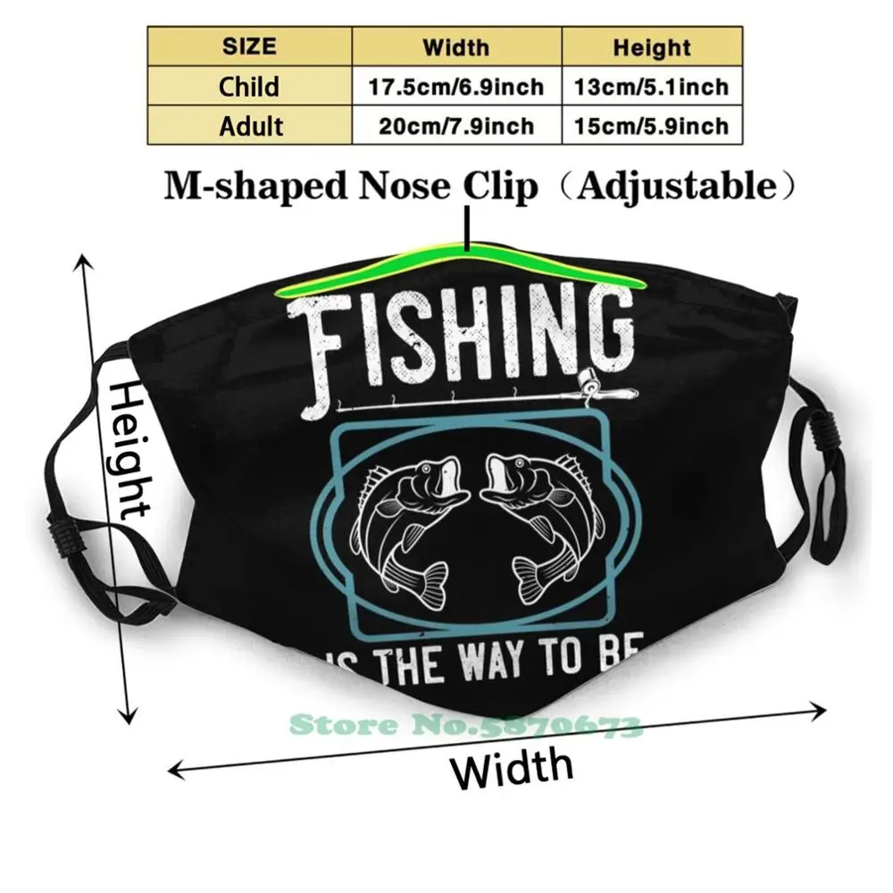 mens designer scarf Fishing Is The Way To Be Fisherman Humor Windproof Sport Mouth Neck Scarf Muffler Fishing Fisherman Fishing Rod Sport Fishing wool scarf mens