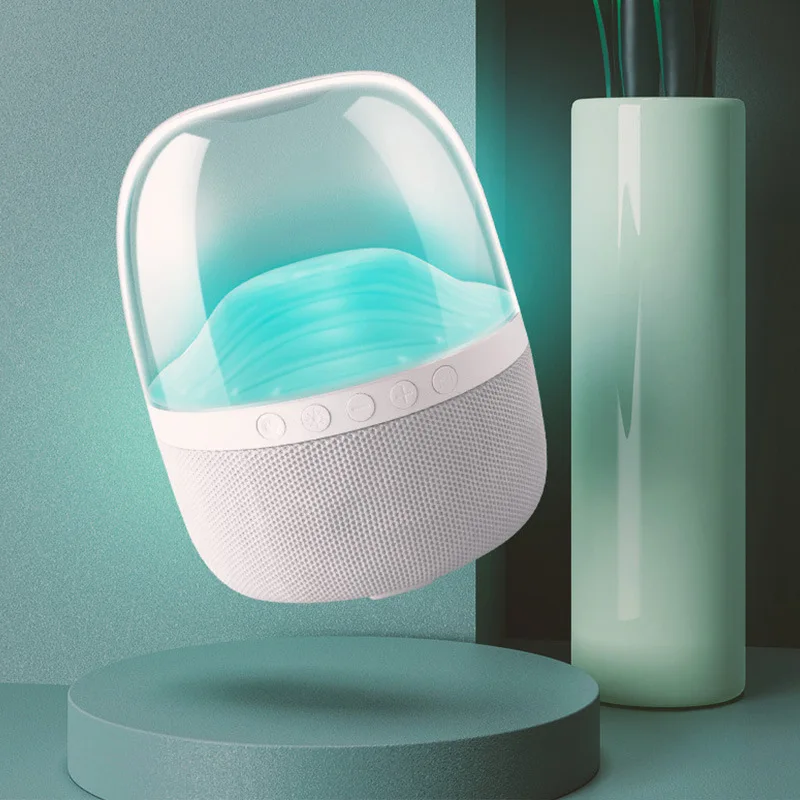 

Bluetooth Speaker Home Bright Light Plug-in Card FM Heavy Subwoofer Desktop Receivables