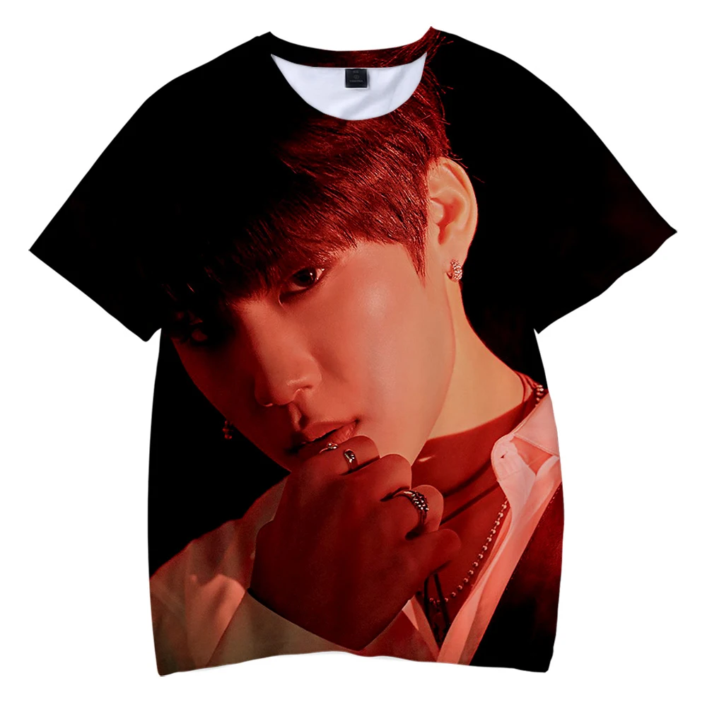 AB6IX New Clothes  3D  T-shirt Print Casual Children summer t-shirts 2019 Hot Sale boys and girls Short Sleeve t-shirt Plus Size