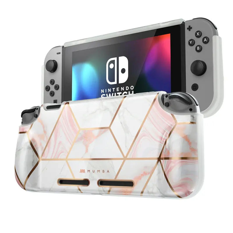 Для Nintendo Switch чехол Mumba Girl Power мягкий TPU для консоль с амортизацией и защитой от