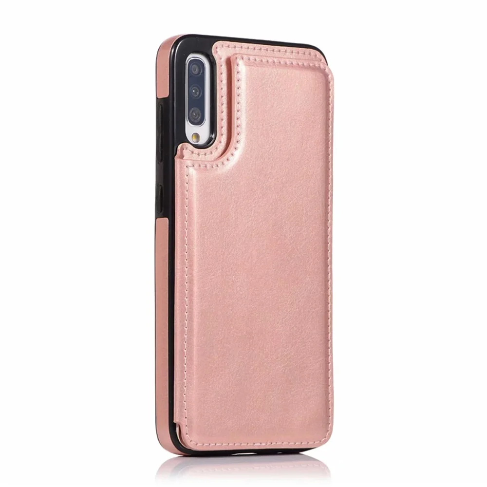 Custodia a portafoglio in pelle di alta qualità per iPhone SE 6S 7 8 Plus Custodia a portafoglio XR XS 11 Pro Max per Samsung A50 A70 A51 A71 S2_voghion.com