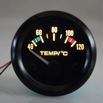 

2" 52mm 12V DC Digital Car Water Temp Temperature Gauge 40-120℃ LED High sensitivity water temp gauge Universal