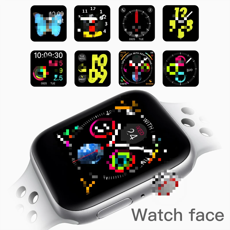 

2019 IWO 8 Bluetooth Smart Watch Series 4 1:1 IWO 8 Plus Updated GPS Tracker Sports Smartwatch For Apple iPhone Android IOS