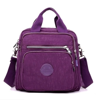 

New Women Handbags Fashion Casual Waterproof Nylon One-shoulder Handbag Multi-function Shoulder Bags Bolso Mujer