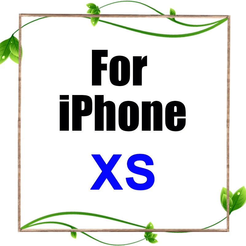 Чехол для iPhone 5 6s 7 8 plus X XR XS 11 pro max samsung Galaxy S6 S7 S8 S9 S10 plus - Цвет: for iPhone XS