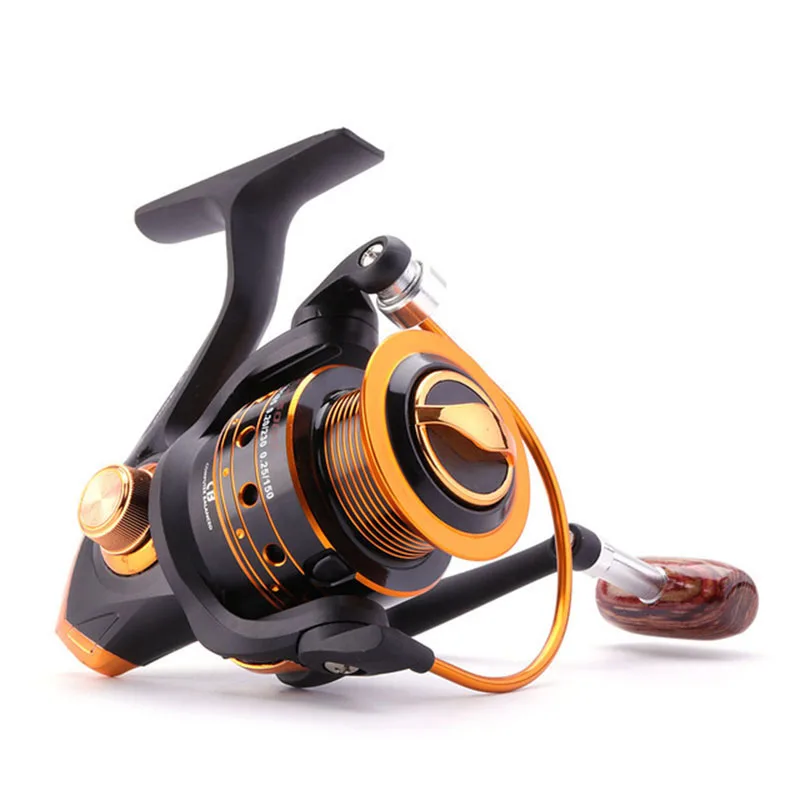 Spinning Fishing Reel 12BB + 1 Bearing Balls 500-9000 Series Metal Coil Spinning Reel Boat Rock Fishing Wheel Spinning Fishing Reel 12BB + 1 Bearing Balls 500-9000 Series Metal Coil Spinning Reel Boat Rock Fishing Wheel