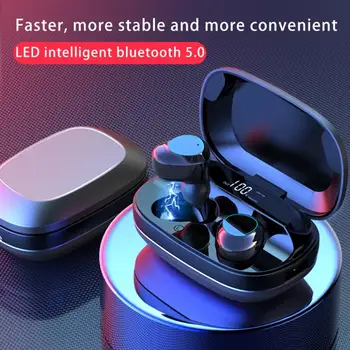 

TWS G16 Bluetooth Earphone 5.0 Touch Control Led-digtal Display Blutooth Earbuds Stereo Waterproof Noise Cancelling Charging Box