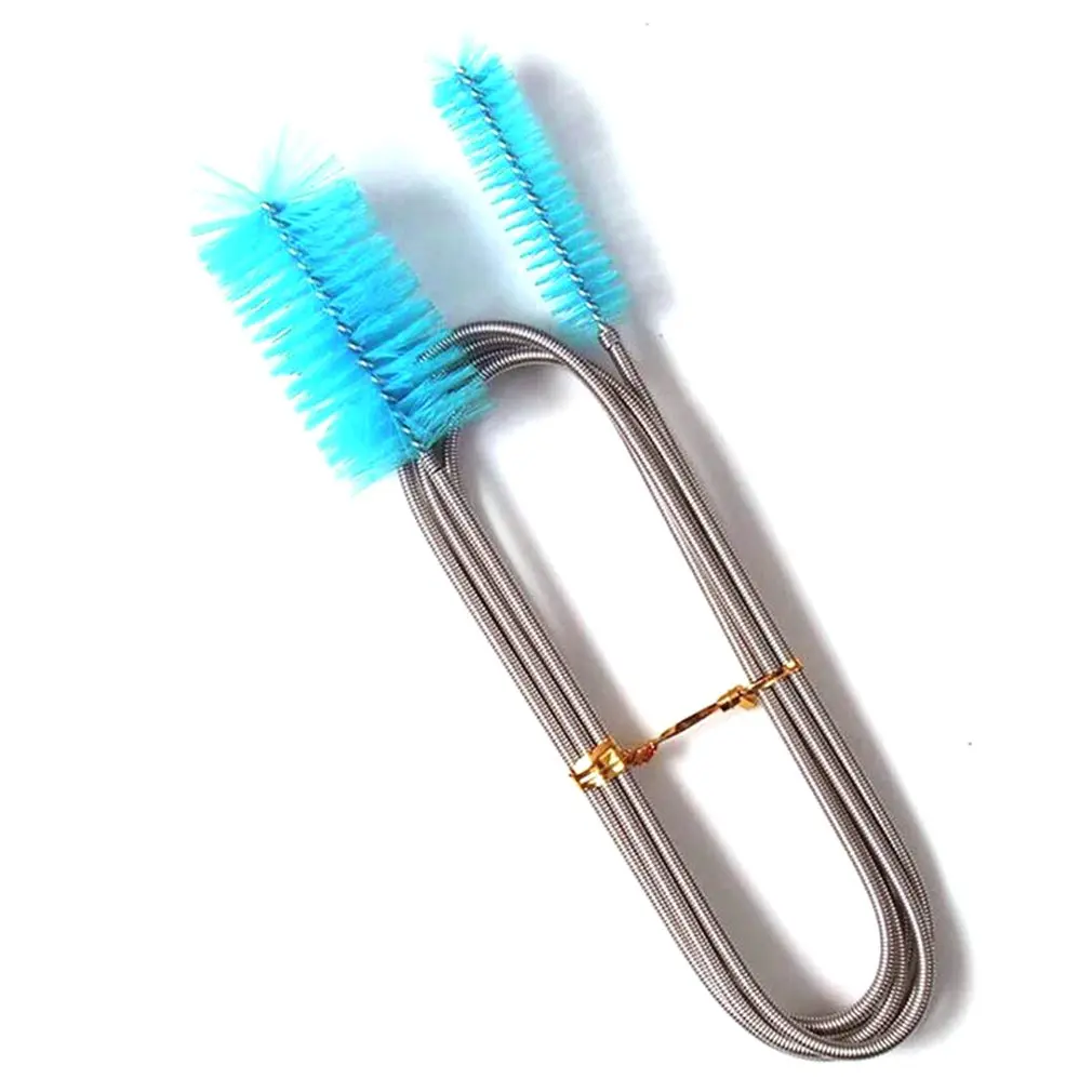 90/155/200cm Stainless Steel Tube Cleaning Brush Single End Flexible Aquarium Fish Tank Filter Pump Hose Pipe Brushes Cleaner |