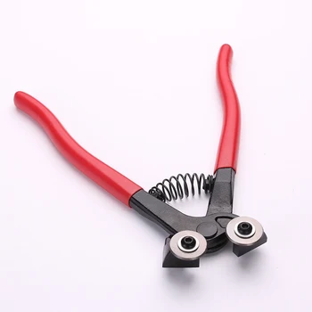 

Glass Mosaic Tile DIY Manual Round Pliers Cutter Clamp Holder Artesanato Pliers Edge Clip Glass Side Clip Crack Knife