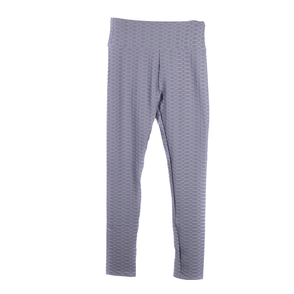 Для женщин антицеллюлитный Компрессионные Леггинсы Slim Fit с эффектом подтяжки ягодиц эластичные штаны S55 - Цвет: Серый