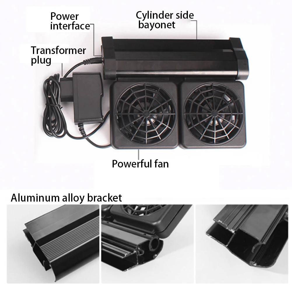 Aquarium Fan Aquarium Tank Cooling Fans Fish Tank Fans For Coral Reef Fish Tank 2control Ways 4
