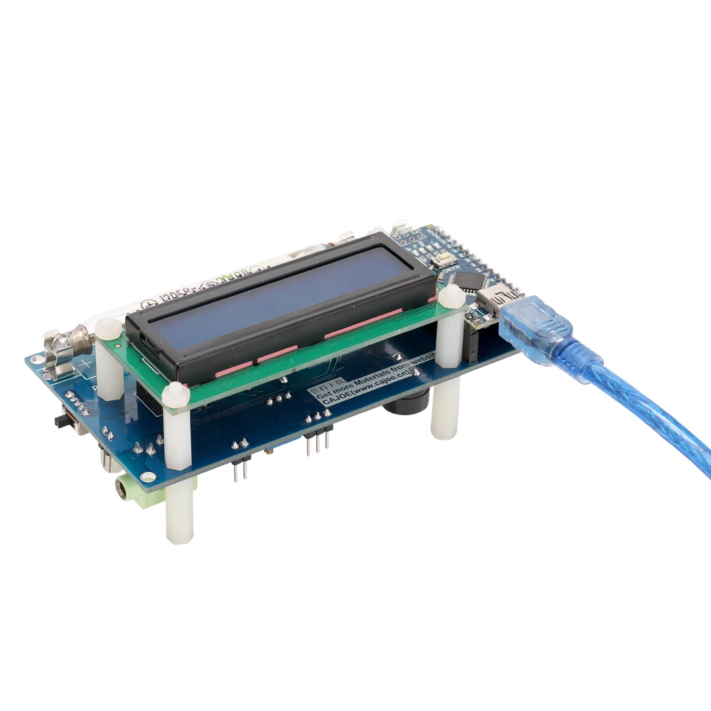 

Hot GC-1602-NANO Assembled DIY Geiger Counter Kit Module Nuclear Radiation Detector with LCD Display