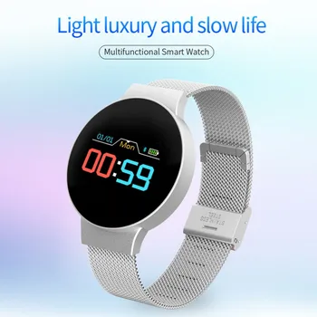 

Multifunction Fitness Track Smart Watch Health Heart Rate Monitor Smart Bracelet IP67 Waterproof 1.0inch TFT Color Screen