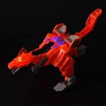 На батарейках деформация домашний декор мигающий ходьба электрическая игрушка ревущий звук модель трансформирующий динозавр автомобиль светодиодный свет