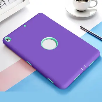 

Case Cover For iPad Pro 10.5 inch Hard PC Full Body Protective 3 Layers Soft Silicone High-Impact Shockproof Protecting Cover