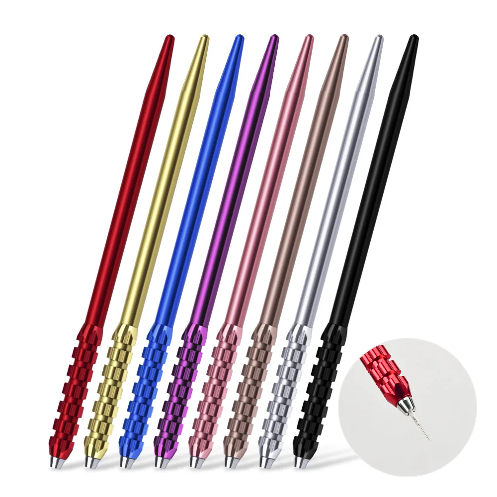 

3D Eyebrow Tattoo Microblading Pen Machine Alloy Manual Embroidery Eyebrow Lip