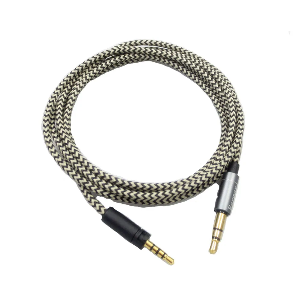 Replacement Audio Cable Wire for Audio technic ATH M50x M40x M70x M60x Nylon Woven Headphones cable Headset Accessories