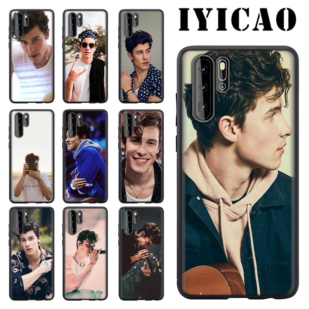 IYICAO Shawn Peter Raul Mendes Soft Phone for Huawei P8 P9 P10 P20 P30 Lite Pro P Smart Z Plus 2019 Cover |