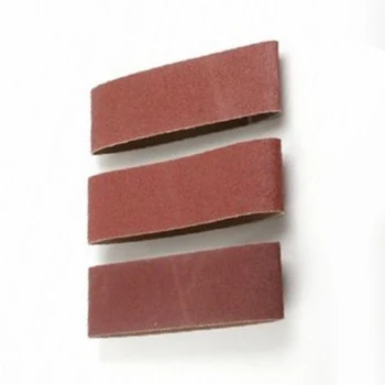 

3pc Sanding Belts 60 80 120 Grit Aluminum Oxide 3x21Belt Sander Sanding Belt