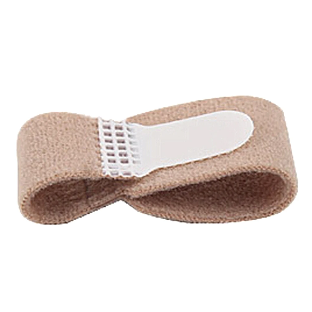 2pcs Fabric Toe Finger Straightener Hammer Toe Hallux Valgus Corrector Bandage Toe Separator Splint Wraps Foot Care
