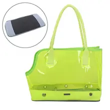 Сумка для собак, сумка для переноски собак из ПВХ, зеленая, прозрачная, дышащая, переносная сумка для домашних животных, рюкзак для путешествий на открытом воздухе