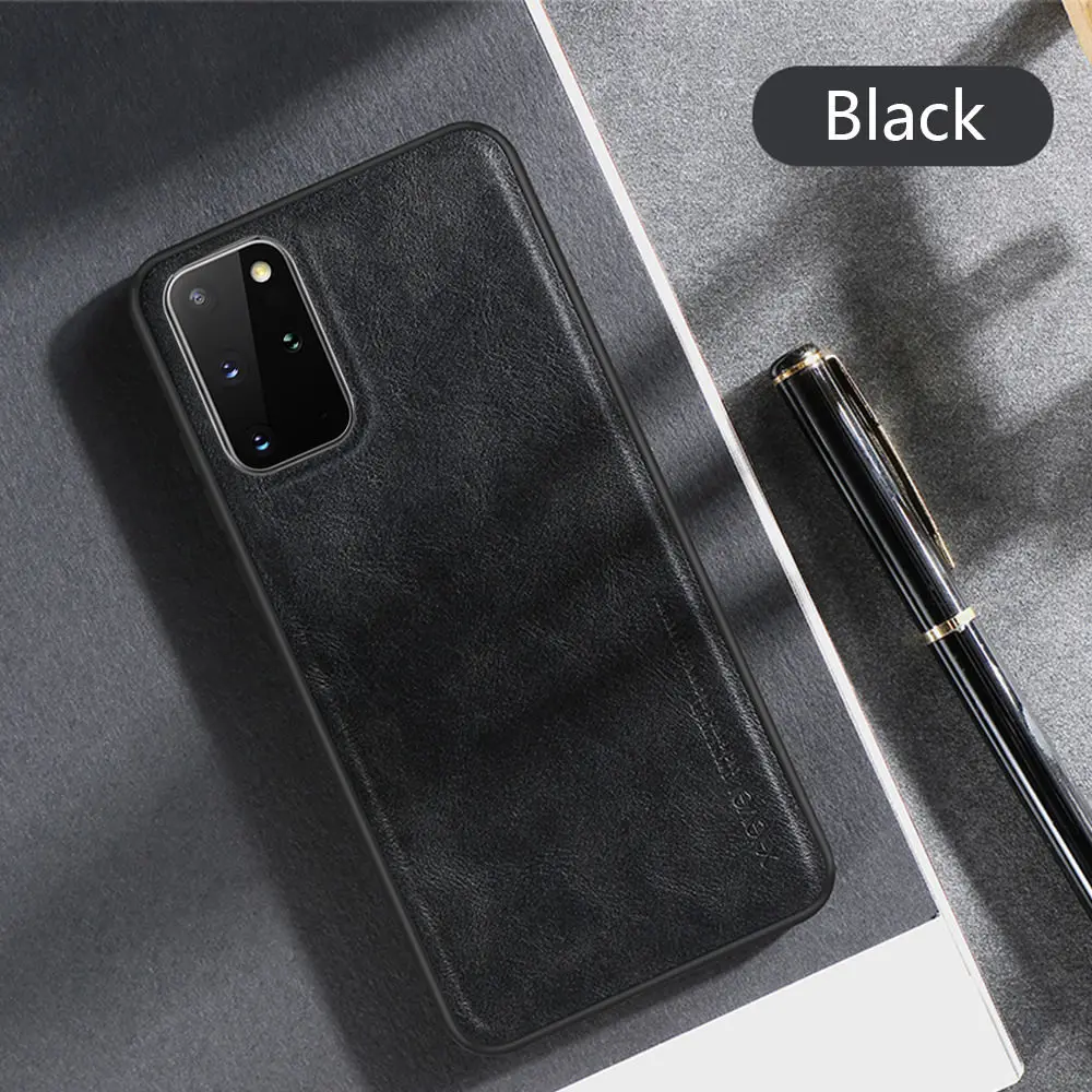Мягкий чехол из натуральной ПУ кожи для Samsung Galaxy A10 A20 A30 A40 A50 A70 противоударный
