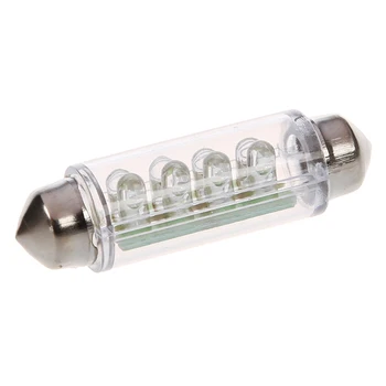 

2× 42mm Festoon lamp CW58 white light LED bulb Interior Light 12V car lamp