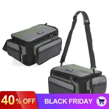 Сумка для рыбалки на открытом воздухе, многофункциональная, водонепроницаемая, Оксфорд, сумка через плечо, рыболовная снасть, катушка, приманка, сумка для хранения камеры