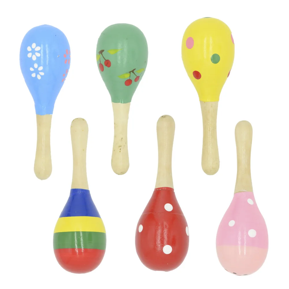 Maracas en bois - Instruments de bande rythmique multiculturelle