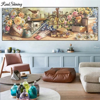 

5 d Diamond Painting Full Square Round drill Flower Bird Vintage embroidery Diamand art painting Crystal cross stitch F471