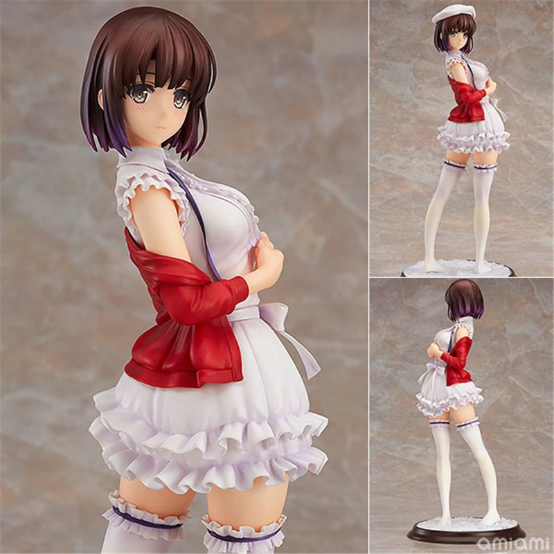 Anime How To Raise A Boring Girlfriend Katou Megumi PVC Figur Modell Neu 19cm 
