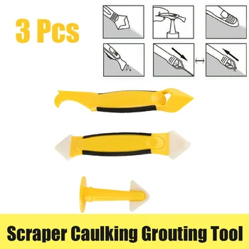 

3 Pieces/set Mini Handmade Tools Scraper Utility Practical Floor Cleaner Tile Cleaner Surface Glue Residual Shovel Tool